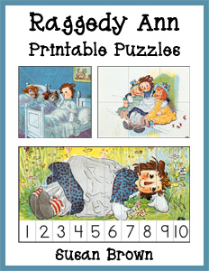 Raggedy Ann Printable Puzzles