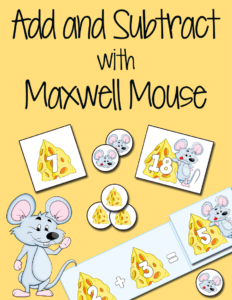 Add and Subtract with Maxwell Mouse cover Currclick