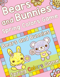 Bears and Bunnies Spring Colors Game 600h