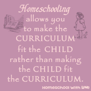 Make the Curriculum Fit the Child