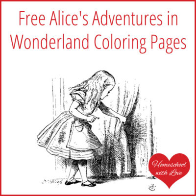 Free Alice’s Adventures in Wonderland Coloring Pages