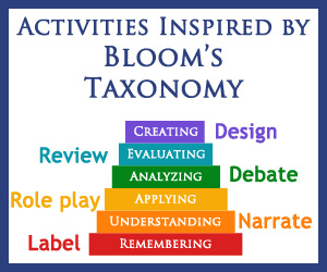 Lesson Activities Inspired by Bloom’s Taxonomy