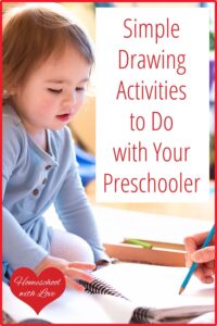 Adult showing child how to draw. Simple Drawing Activities to Do with Your Preschooler.