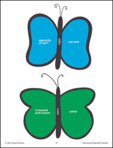 Homonym Butterfly Puzzles image 3