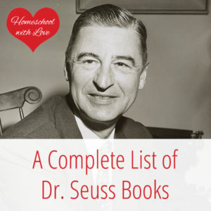 Dr. Seuss - A Complete List of Dr Seuss Books