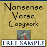 Nonsense Verse Copywork Free Sample