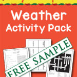 Say Sí to Spanish: Weather Activity Pack Free Sample