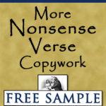 More Nonsense Verse Copywork Free Sample