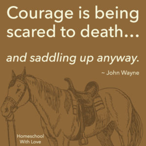John Wayne Courage Quote