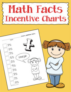 Math Facts Incentive Charts 600h