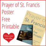 Prayer of St. Francis Poster FREE Printable