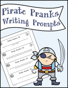 Pirate Pranks Writing Prompts 600h