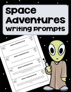 Space Adventures Writing Prompts 600h