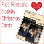 Free Printable Nativity Christmas Cards
