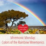 Colors of the Rainbow Mnemonics