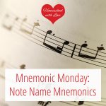 Note Name Mnemonics