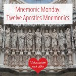 Twelve Apostles Mnemonics