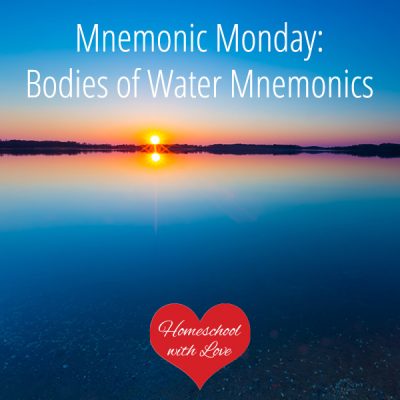 Bodies of Water Mnemonics