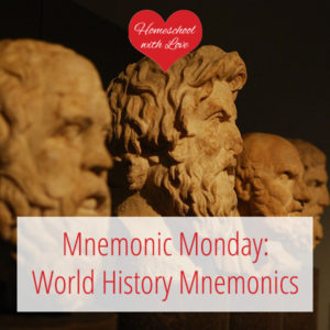 Greek philosophers - World History Mnemonics