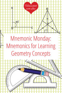Geometry tools - Mnemonics for Learning Geometry Concepts