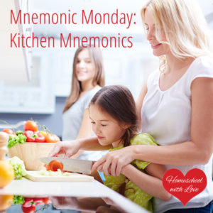 Mom and daughter cooking - Kitchen Mnemonics